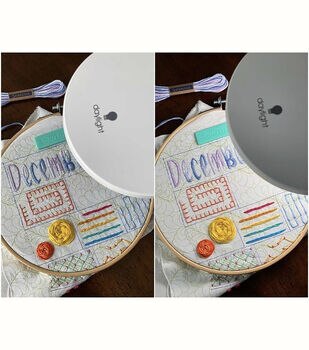 Daylight Company ~ Magnificent Pro Floor or Table LED Magnifying Lamp –  Hobby House Needleworks