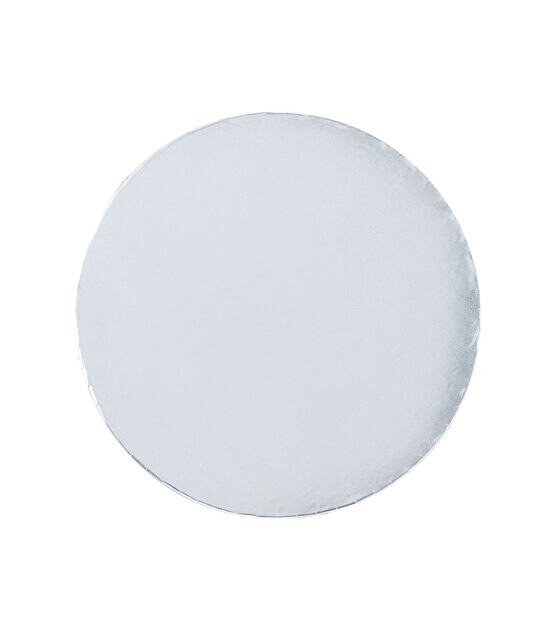 12" Silver Round Cake Boards 2pk by STIR, , hi-res, image 2