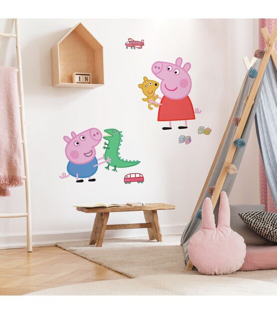 RoomMates Wall Decals Peppa the Pig Peppa & George, , hi-res, image 2