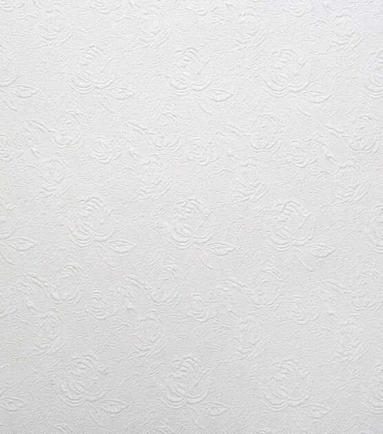 Bridal White Small Rose Jacquard Bridal Collections Fabric
