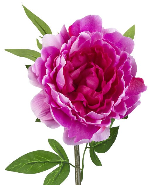 30" Pink Peony Stem by Bloom Room, , hi-res, image 2