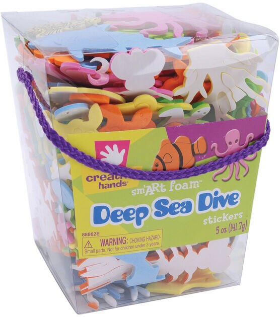 Sea Fish Sticker Bucket