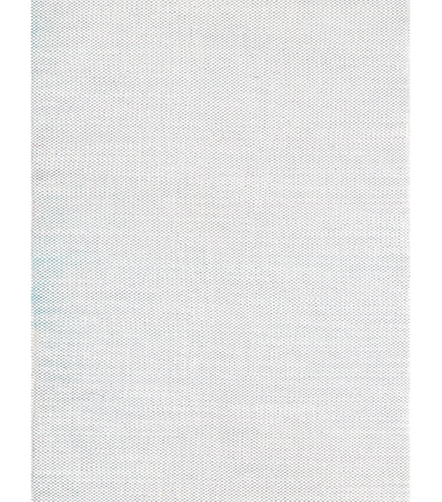 Offray 1.5" x 9' Carol Sheer Ribbon, White, swatch