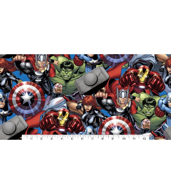 Marvel Avengers Cotton Fabric JOANN