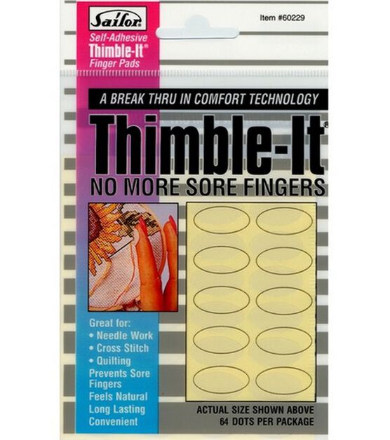 Adhesive Pads for Under and Dimple Thimbles