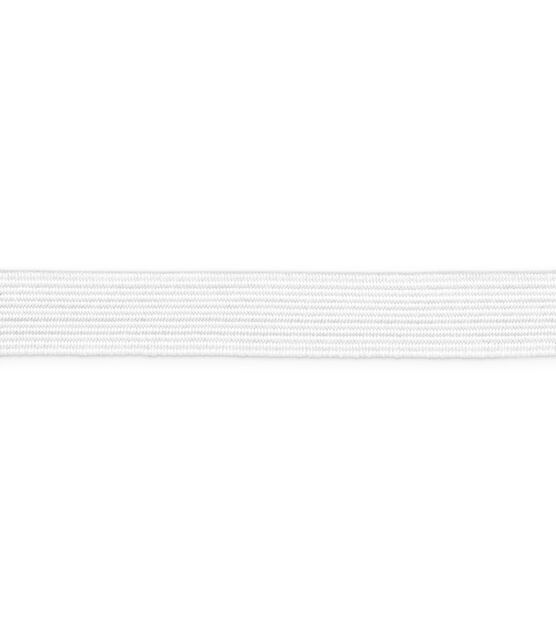 Dritz 3/8'' Braided Elastic, 60yds, White, , hi-res, image 2