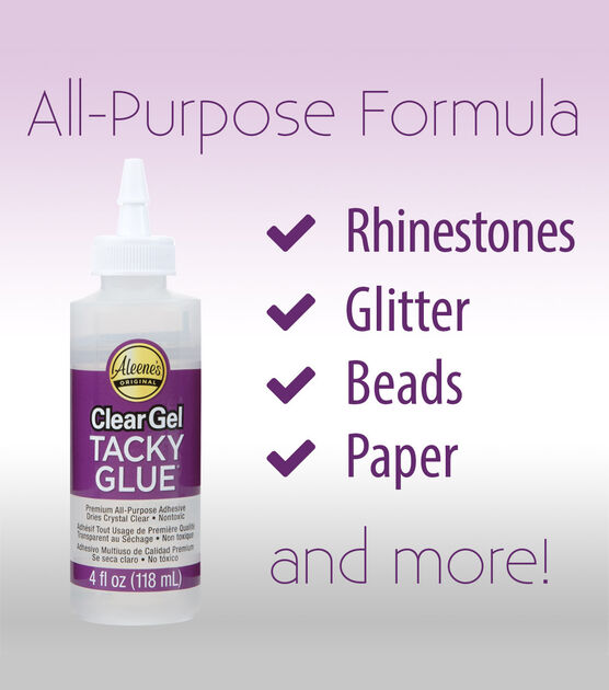 Aleene's Clear Gel Tacky Glue 4oz, , hi-res, image 4