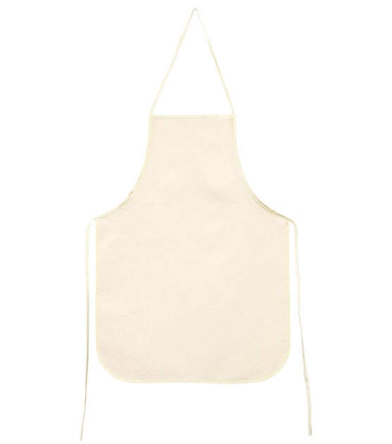 19" x 28" Natural Adult Canvas Apron by hildie & jo