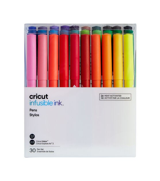 Cricut Joy™ Infusible Ink™ Pens 0.4, Black/Red/Green (3 ct