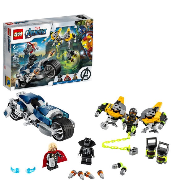LEGO Super Heroes Avengers Speeder Bike Attack 76142 Set, , hi-res, image 4