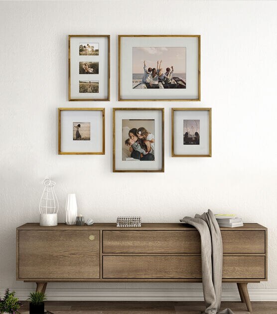 BP 16"x20" Matted to 11"x14" Acacia Single Image Gallery Photo Frame, , hi-res, image 3