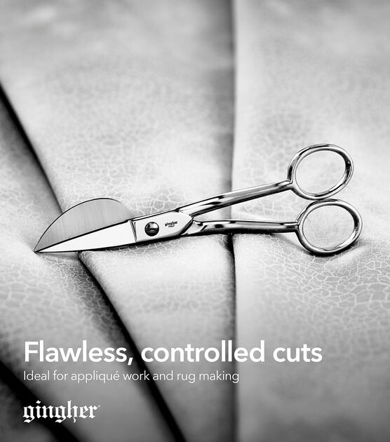 Gingher Knife Edge Applique Scissors 6", , hi-res, image 5