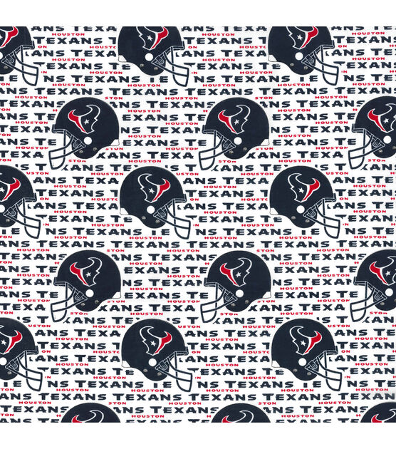 Fabric Traditions Houston Texans Cotton Fabric White, , hi-res, image 2
