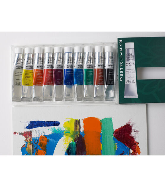 Winsor & Newton Introduction to Fine Art Winton Oil Colour, 12 ml, 10pk, , hi-res, image 9