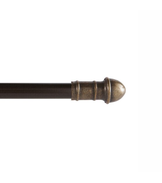 Kenney Dresden Café Adjustable Oil Rubbed Bronze Curtain Rod