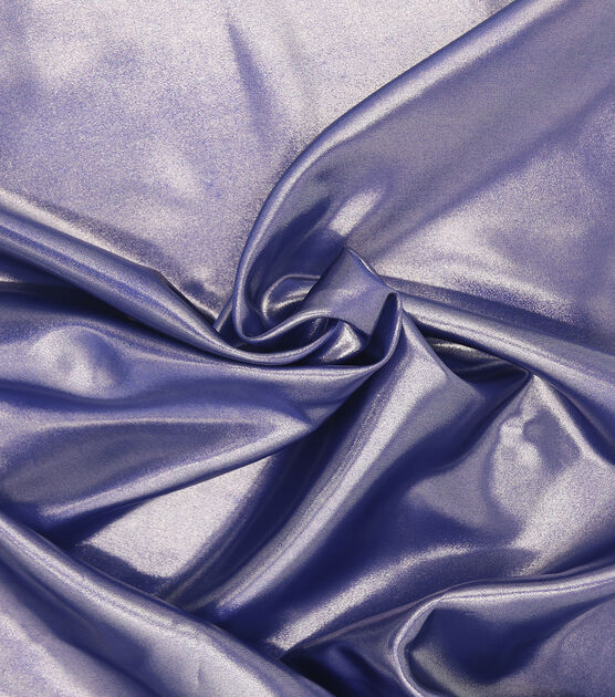 Glitterbug Royal Blue Liquid Satin Fabric, , hi-res, image 3