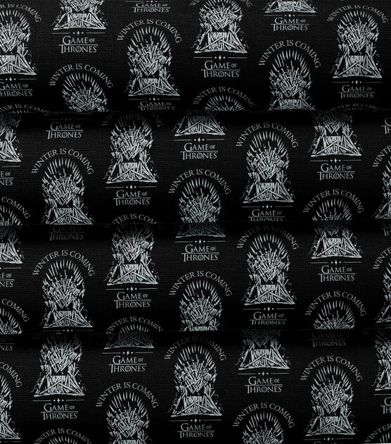 Game of Thrones Winter Is Coming Cotton Fabric, , hi-res, image 3