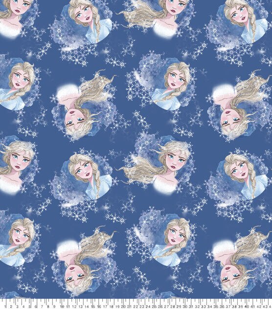 Disney Frozen Fleece Fabric Elsa Toss