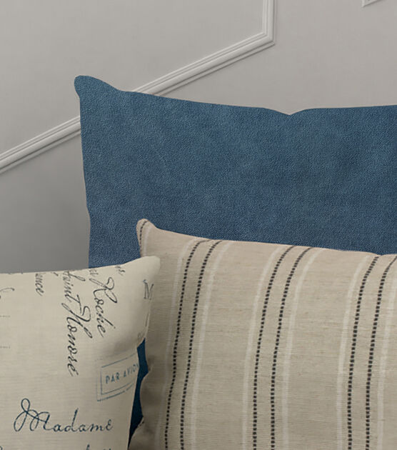 Richloom San Sebastian Navy Upholstery Velvet Fabric, , hi-res, image 3