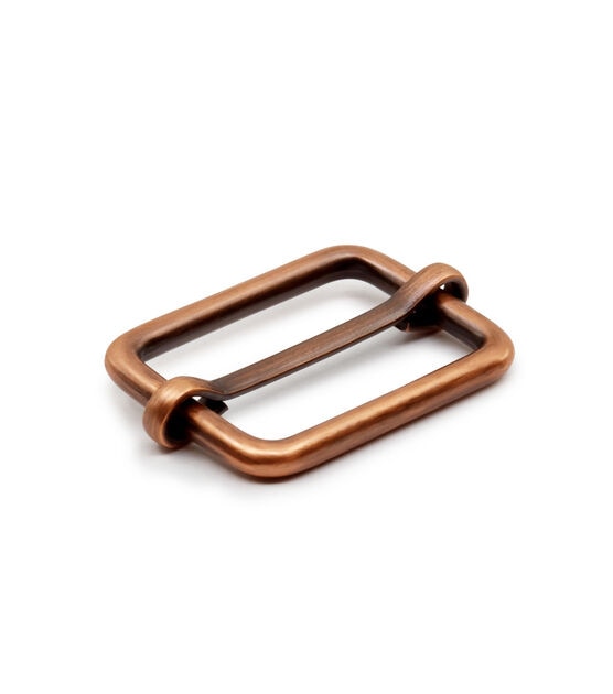 Dritz 1" Adjustable Slide Buckles, Copper, 2 pc, , hi-res, image 2