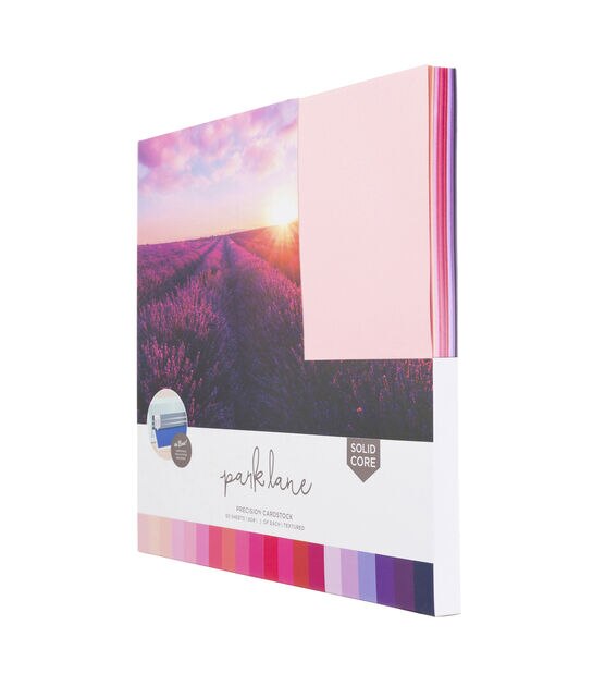 Park Lane 12 x 12 Pink & Purple Precision Cardstock Paper Pack 60ct - Cardstock - Paper Crafts & Scrapbooking