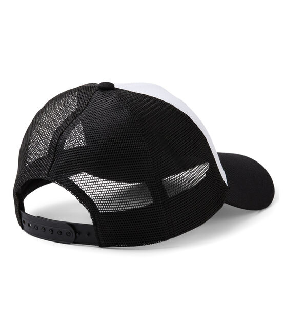 Cricut 3pk Black & White Polyester Trucker Hats With Mesh Back, , hi-res, image 3