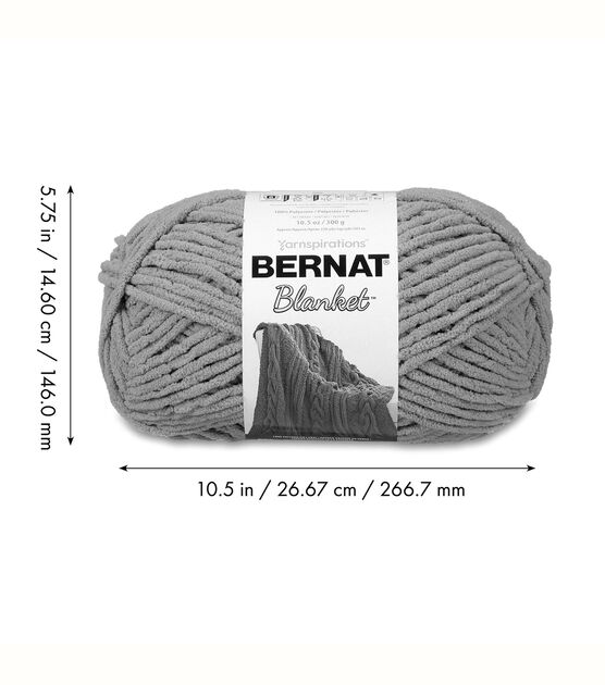 This bernat blanket extra has been my obsession lately. Makes such