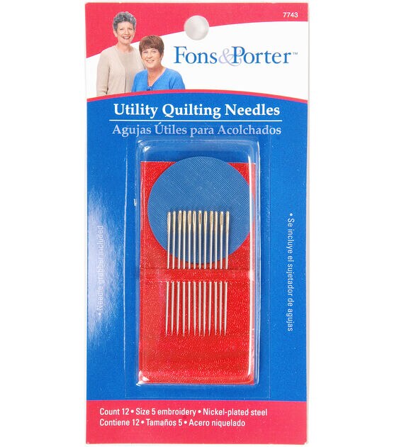 Fons & Porter Hand Utility Needles 12Pcs Size 5
