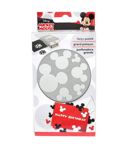 American Crafts Paper Punch Mickey Icons