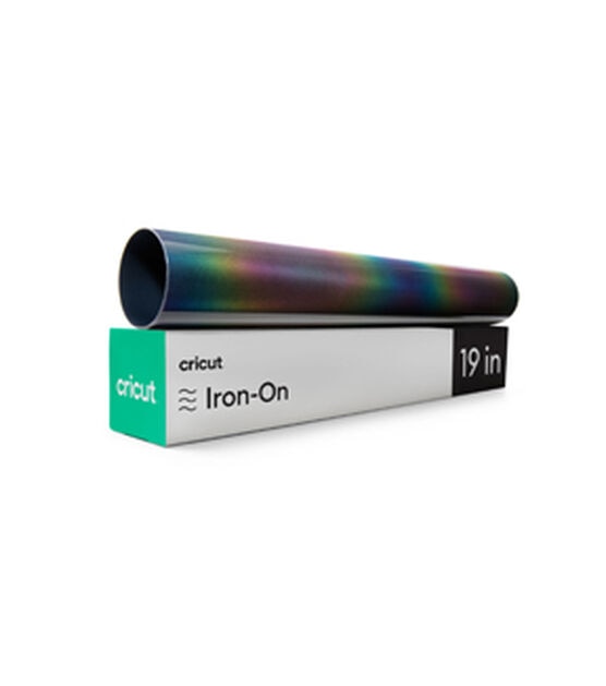 Cricut 12 x 19 Reflective Rainbow Iron On Roll