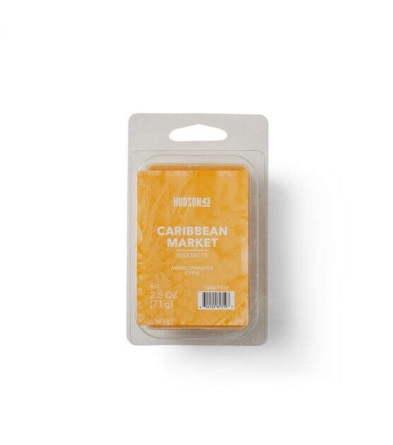 2.5oz Caribbean Market Scented Wax Melts by Hudson 43