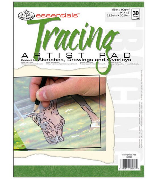 Essentials Artist Paper Pads Tracing 30 Sheets