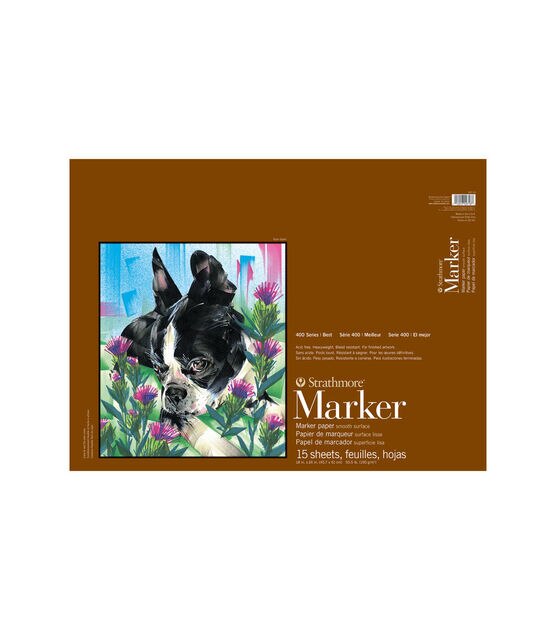 Strathmore Marker Paper Pad 400 Series 18" x 24" 24 Sheets