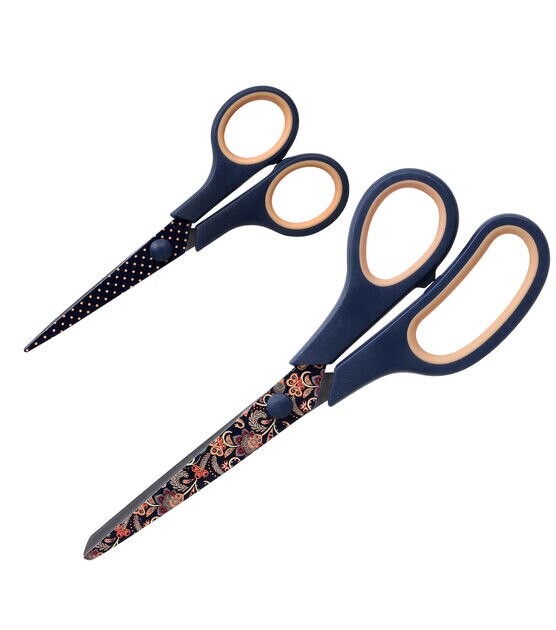 Kids Decorative Scissors, Set of 12 Different Patterns, 5.5 Inches