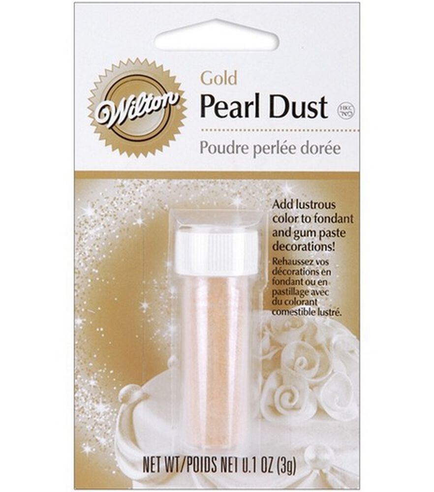 Wilton Pearl Dust Lilac Purple, Gold, swatch