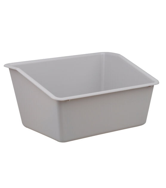 14" Plastic Book Storage Box by Top Notch, , hi-res, image 1