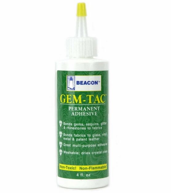 GEM-TAC Adhesive 2 ounce Bottle