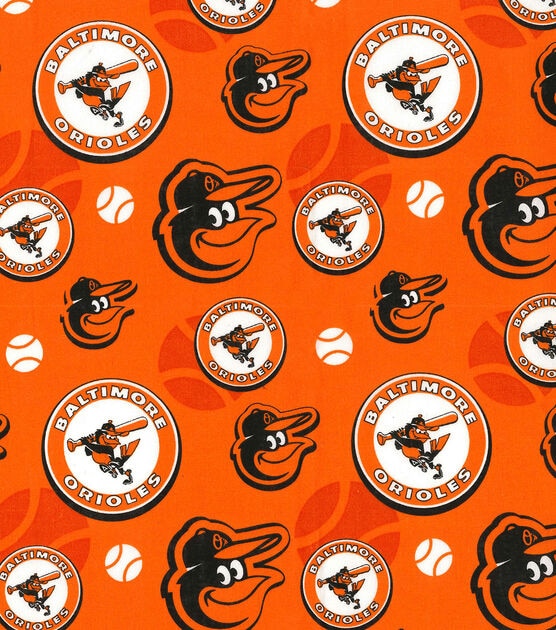 Fabric Traditions Cooperstown Baltimore Orioles Cotton Fabric