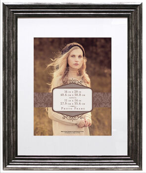 Picture Frames Photo Wall Joann Wall Frame 16x20 Mat To 11x14 Pewter