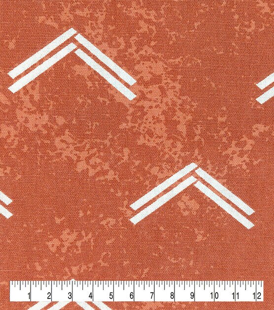 Upward Darts Amber Cotton Canvas Fabric, , hi-res, image 3