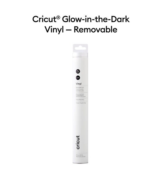 Cricut Glow In The Dark 12x24 Iron-on Vinyl White : Target