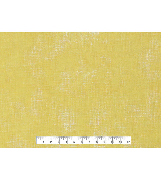 Yellow Distressed Quilt Cotton Fabric by Keepsake Calico, , hi-res, image 4