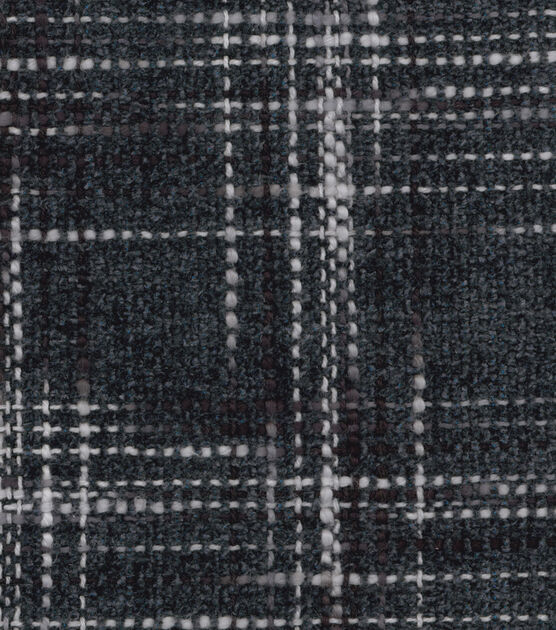 PKL Studio Upholstery Fabric Hampton Plaid Domino, , hi-res, image 3