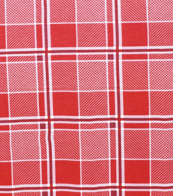 Rustic Plaid Cork Fabric - 1/2 Yard Cut