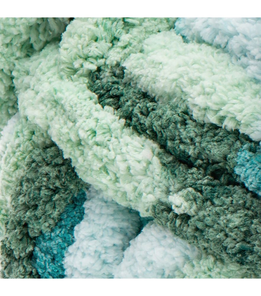 Bernat Blanket Extra Thick 72yds Jumbo Polyester Yarn, Teal Ivy, swatch, image 31