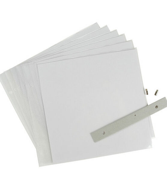8"x8" Top Loading Page Protectors 6PK