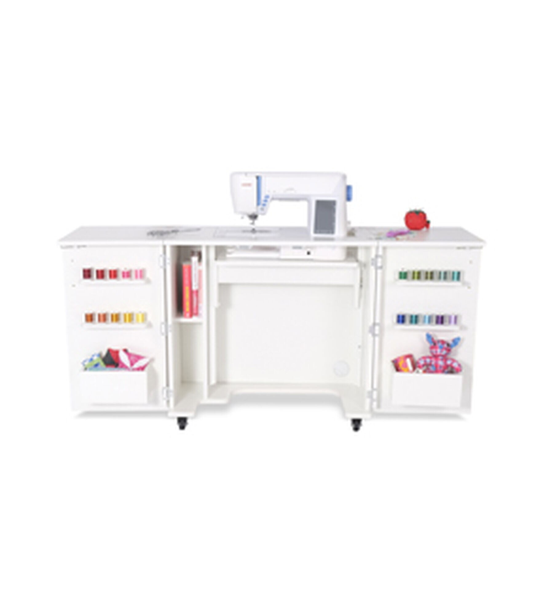 Arrow Bandicoot Sewing Cabinet, Ash White, hi-res