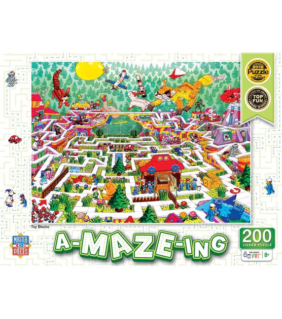 MasterPieces 200 Piece Jigsaw Puzzle for Kids - Wild Waves - 14x19
