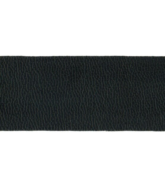 Simplicity Faux Leather Bias Trim 1'' Black