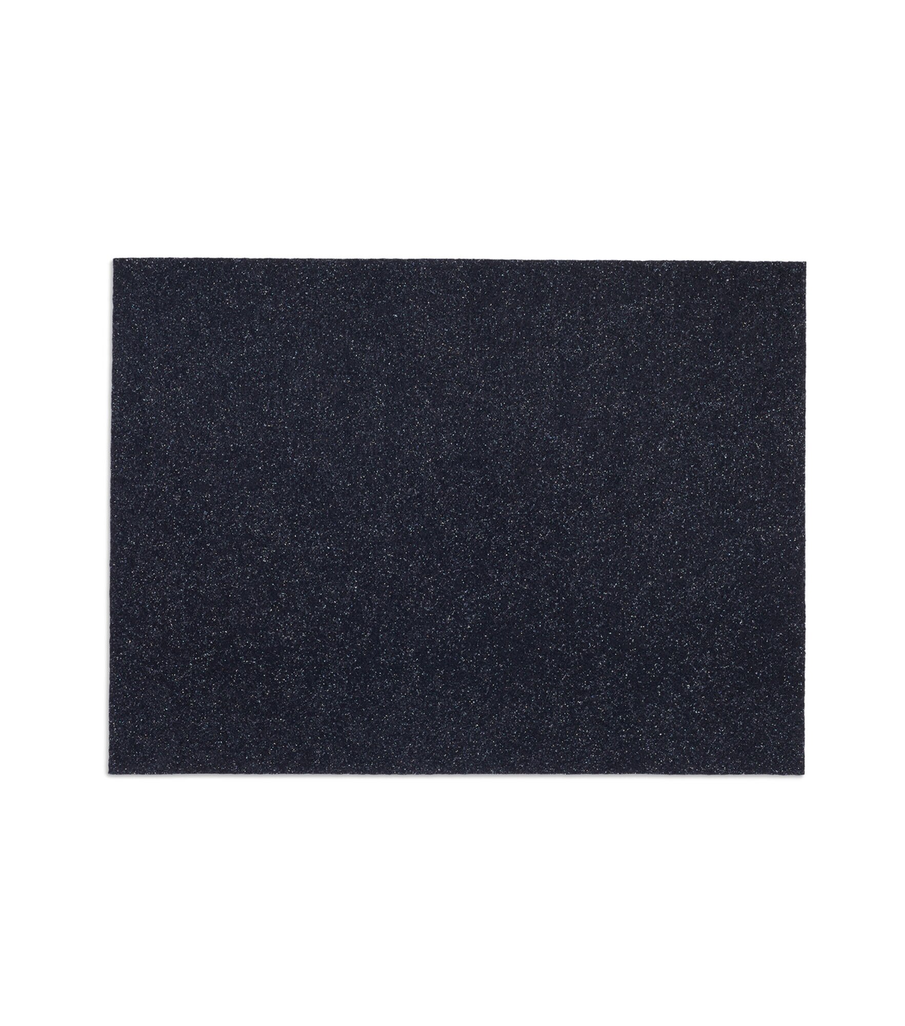 Kunin 9" x 12" Glitter Felt Sheet 1pc, Black, hi-res